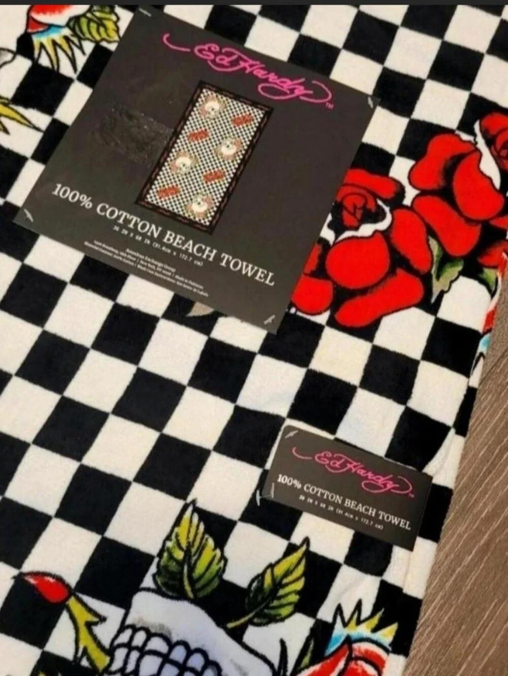 Ed Hardy Beach Towel